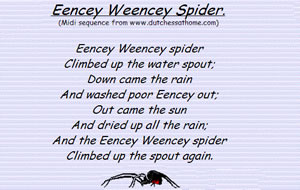 eencey weencey spider